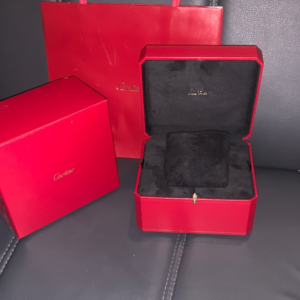 Cartier Luxurious Red Box Set